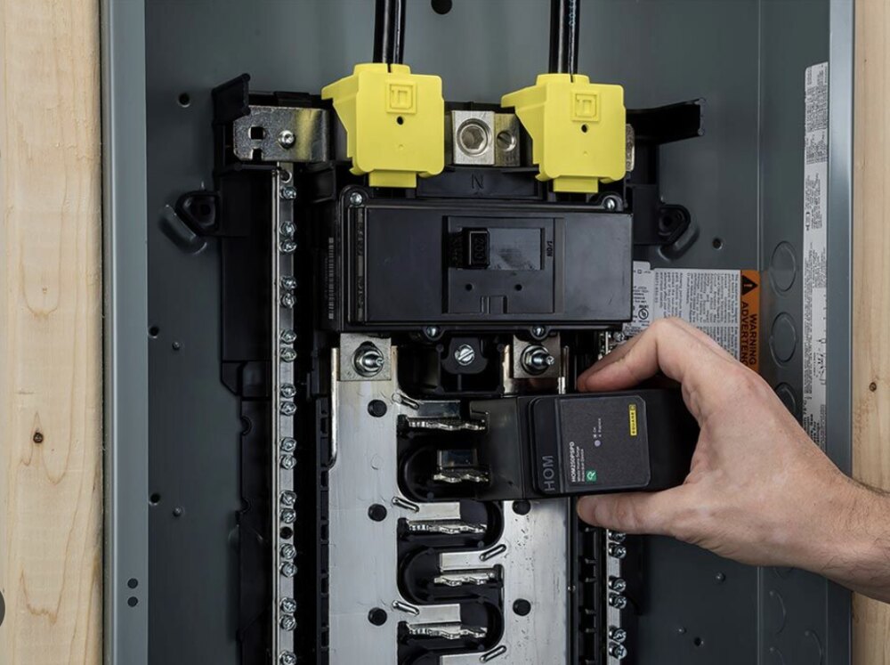 Whole-panel surge protector installed by LiveWire