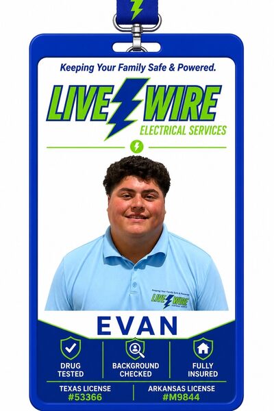 Evan — LiveWire electrician