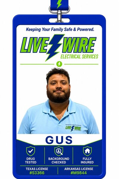 Gus — LiveWire electrician