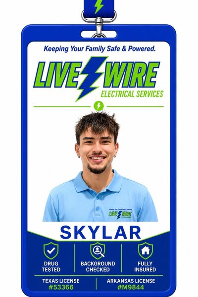 Skylar — LiveWire electrician